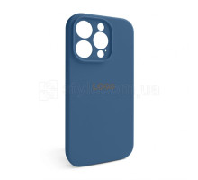 Чохол Full Silicone Case для Apple iPhone 14 Pro blue cobalt (36) закрита камера