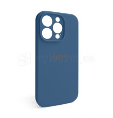 Чохол Full Silicone Case для Apple iPhone 14 Pro blue cobalt (36) закрита камера