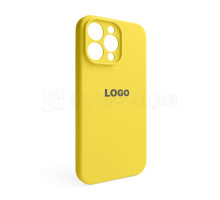 Чохол Full Silicone Case для Apple iPhone 14 Pro Max canary yellow (50) закрита камера