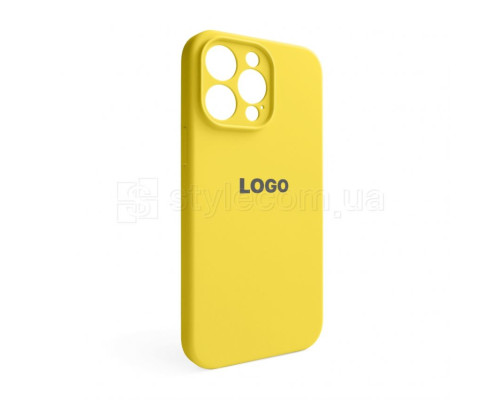 Чохол Full Silicone Case для Apple iPhone 14 Pro Max canary yellow (50) закрита камера