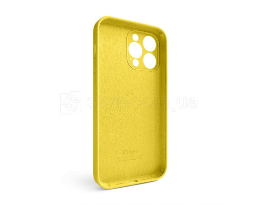 Чохол Full Silicone Case для Apple iPhone 14 Pro Max canary yellow (50) закрита камера