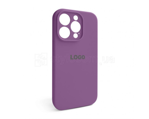 Чохол Full Silicone Case для Apple iPhone 14 Pro grape (43) закрита камера