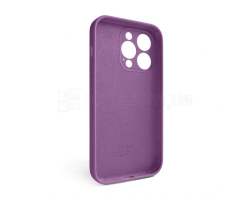 Чохол Full Silicone Case для Apple iPhone 14 Pro grape (43) закрита камера