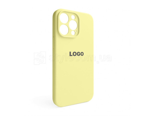 Чохол Full Silicone Case для Apple iPhone 14 Pro Max mellow yellow (51) закрита камера