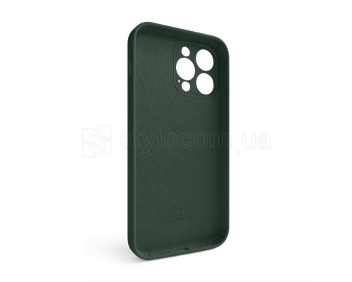 Чохол Full Silicone Case для Apple iPhone 14 Pro Max atrovirens green (54) закрита камера