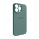 Чохол Full Silicone Case для Apple iPhone 14 Pro Max pine green (55) закрита камера