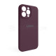 Чохол Full Silicone Case для Apple iPhone 14 Pro Max plum (57) закрита камера