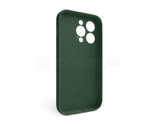 Чохол Full Silicone Case для Apple iPhone 14 Pro atrovirens green (54) закрита камера