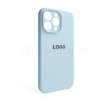 Чохол Full Silicone Case для Apple iPhone 14 Pro Max sky blue (58) закрита камера