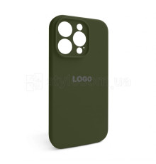 Чохол Full Silicone Case для Apple iPhone 14 Pro forest green (63) закрита камера