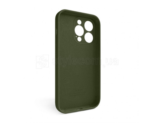 Чохол Full Silicone Case для Apple iPhone 14 Pro forest green (63) закрита камера