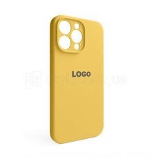 Чохол Full Silicone Case для Apple iPhone 14 Pro Max yellow (04) закрита камера