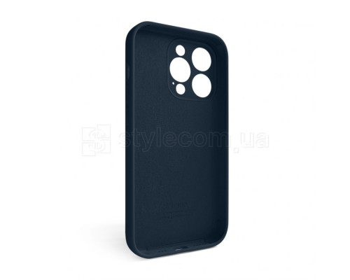 Чохол Full Silicone Case для Apple iPhone 14 Pro deep navy (68) закрита камера