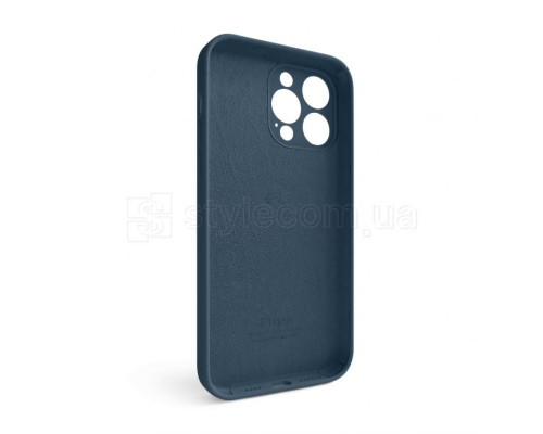 Чохол Full Silicone Case для Apple iPhone 14 Pro Max deep navy (68) закрита камера