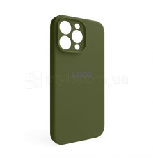 Чохол Full Silicone Case для Apple iPhone 14 Pro Max forest green (63) закрита камера