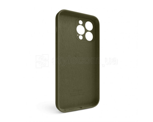 Чохол Full Silicone Case для Apple iPhone 14 Pro Max forest green (63) закрита камера