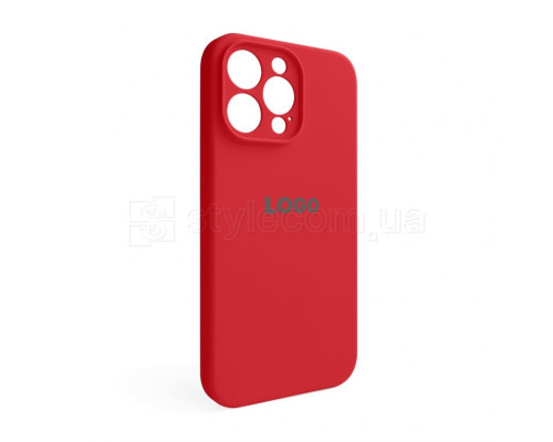 Чохол Full Silicone Case для Apple iPhone 14 Pro Max red (14) закрита камера