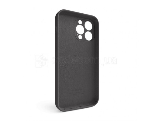 Чохол Full Silicone Case для Apple iPhone 14 Pro Max dark grey (15) закрита камера