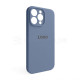 Чохол Full Silicone Case для Apple iPhone 14 Pro Max lavender grey (28) закрита камера