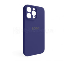 Чохол Full Silicone Case для Apple iPhone 14 Pro Max purple (34) закрита камера