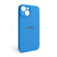 Чохол Full Silicone Case для Apple iPhone 14 royal blue (03) закрита камера