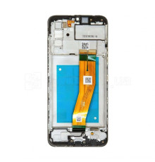 Дисплей (LCD) для Samsung Galaxy A02s/A025 (2021) 160х72мм з тачскріном та рамкою black (IPS) Original Quality TPS-2710000267294