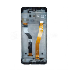 Дисплей (LCD) для Motorola XT2135-2, XT2135, Moto G40 Fusion, Moto G60 5D68C18560 з тачскріном та рамкою (IPS) black Service Original (знятий) TPS-2710000267423