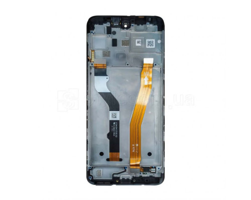 Дисплей (LCD) для Motorola XT2135-2, XT2135, Moto G40 Fusion, Moto G60 5D68C18560 з тачскріном та рамкою (IPS) black Service Original (знятий) TPS-2710000267423