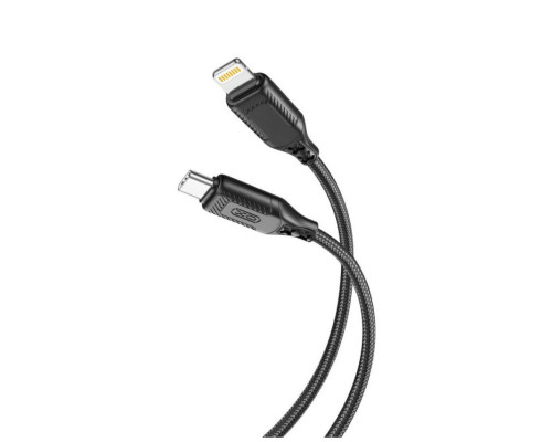 Кабель USB XO NB-Q236A 27W Type-C to Lightning black TPS-2710000267768