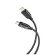 Кабель USB XO NB-Q236A 27W Type-C to Lightning black