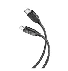 Кабель USB XO NB-Q236B 60W Type-C to Type-C black TPS-2710000267775