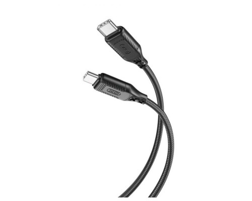 Кабель USB XO NB-Q236B 60W Type-C to Type-C black TPS-2710000267775