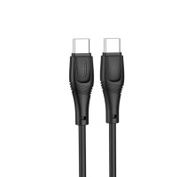 Кабель USB XO NB-Q239B 60W Type-C to Type-C black TPS-2710000267751