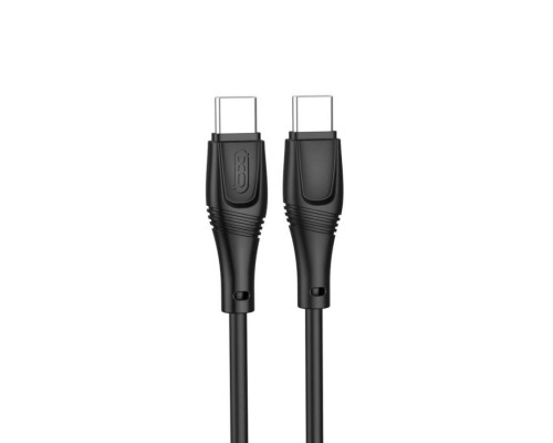 Кабель USB XO NB-Q239B 60W Type-C to Type-C black TPS-2710000267751