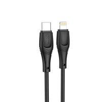 Кабель USB XO NB-Q239A 27W Type-C to Lightning black TPS-2710000267744
