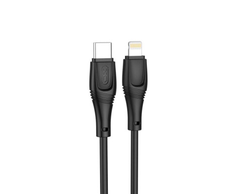 Кабель USB XO NB-Q239A 27W Type-C to Lightning black TPS-2710000267744