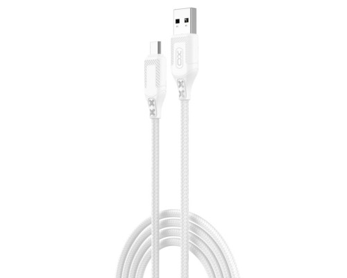 Кабель USB XO NB235 2.4A Micro white