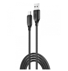 Кабель USB XO NB235 2.4A Type-C black TPS-2710000267867