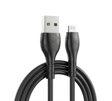 Кабель USB XO NB240 2.4A Lightning black