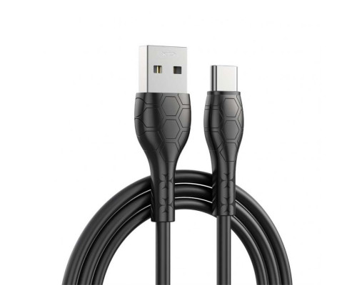 Кабель USB XO NB240 2.4A Type-C black TPS-2710000267805