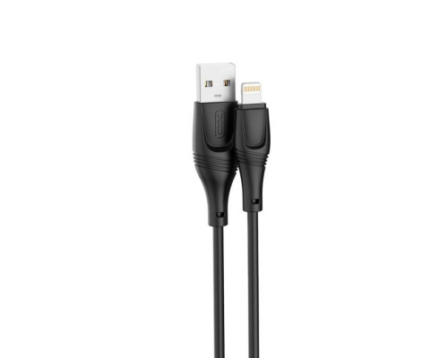 Кабель USB XO NB238 2.4A Lightning black TPS-2710000267812