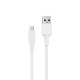 Мережевий зарядний пристрій (адаптер) 2в1 XO L112 1USB / QC3.0 / 18W + Data Cabel USB to Lightning white