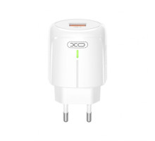 Мережевий зарядний пристрій (адаптер) XO L112 1USB / QC3.0 / 18W white TPS-2710000267904