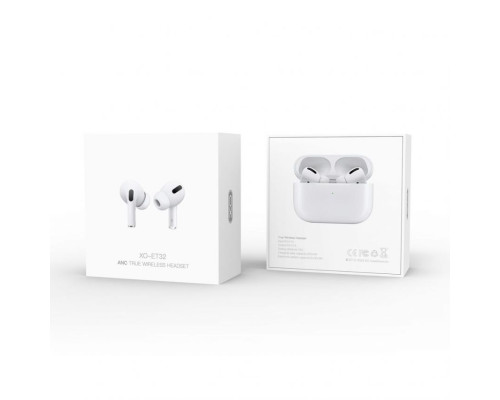 Навушники Bluetooth XO ET32 white