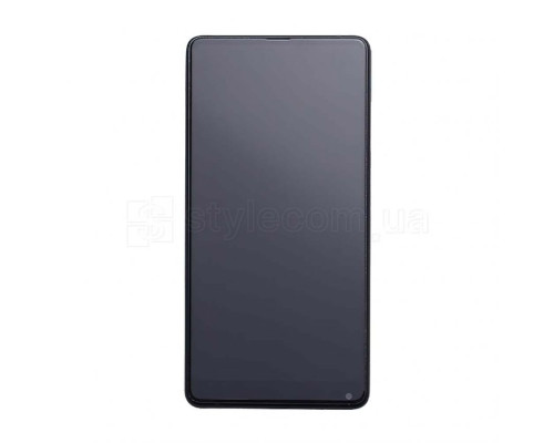 Дисплей (LCD) для Xiaomi Mi Mix 2 з тачскріном та рамкою black (IPS) High Quality