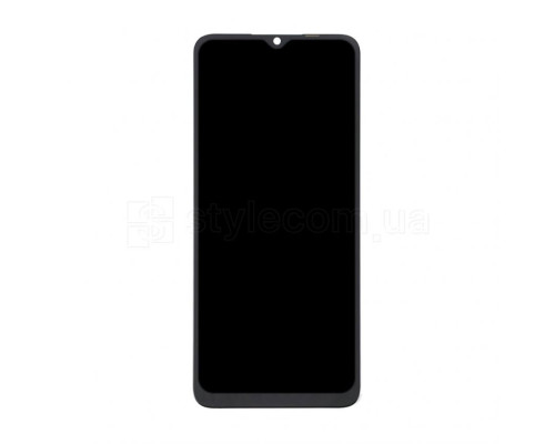 Дисплей (LCD) для Oppo A17, A17k з тачскріном та рамкою black (IPS) High Quality