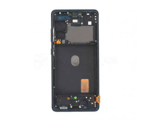 Дисплей (LCD) для Samsung Galaxy S20 FE/G780 (2020) з тачскріном та рамкою black Service Original (PN:GH82-24219A) TPS-2710000269397