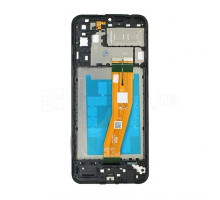 Дисплей (LCD) для Samsung Galaxy A04e/A042 (2022) з тачскріном та рамкою black (IPS) Original Quality TPS-2710000269496