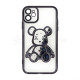 Чохол з ведмедиком для Apple iPhone 11 black