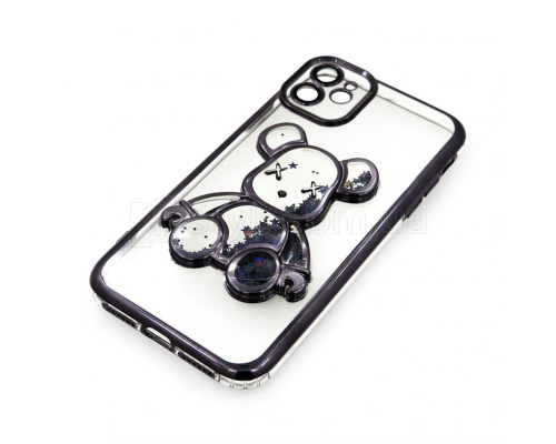 Чохол з ведмедиком для Apple iPhone 11 black